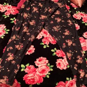 Torrid floral leggings size 4